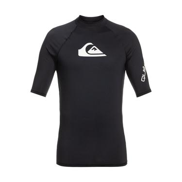  Quiksilver Erkek Çocuk Lycra All Time Ss Boy Siyah
