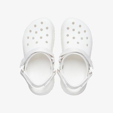  Crocs Classic Hiker  Kadın Beyaz Terlik