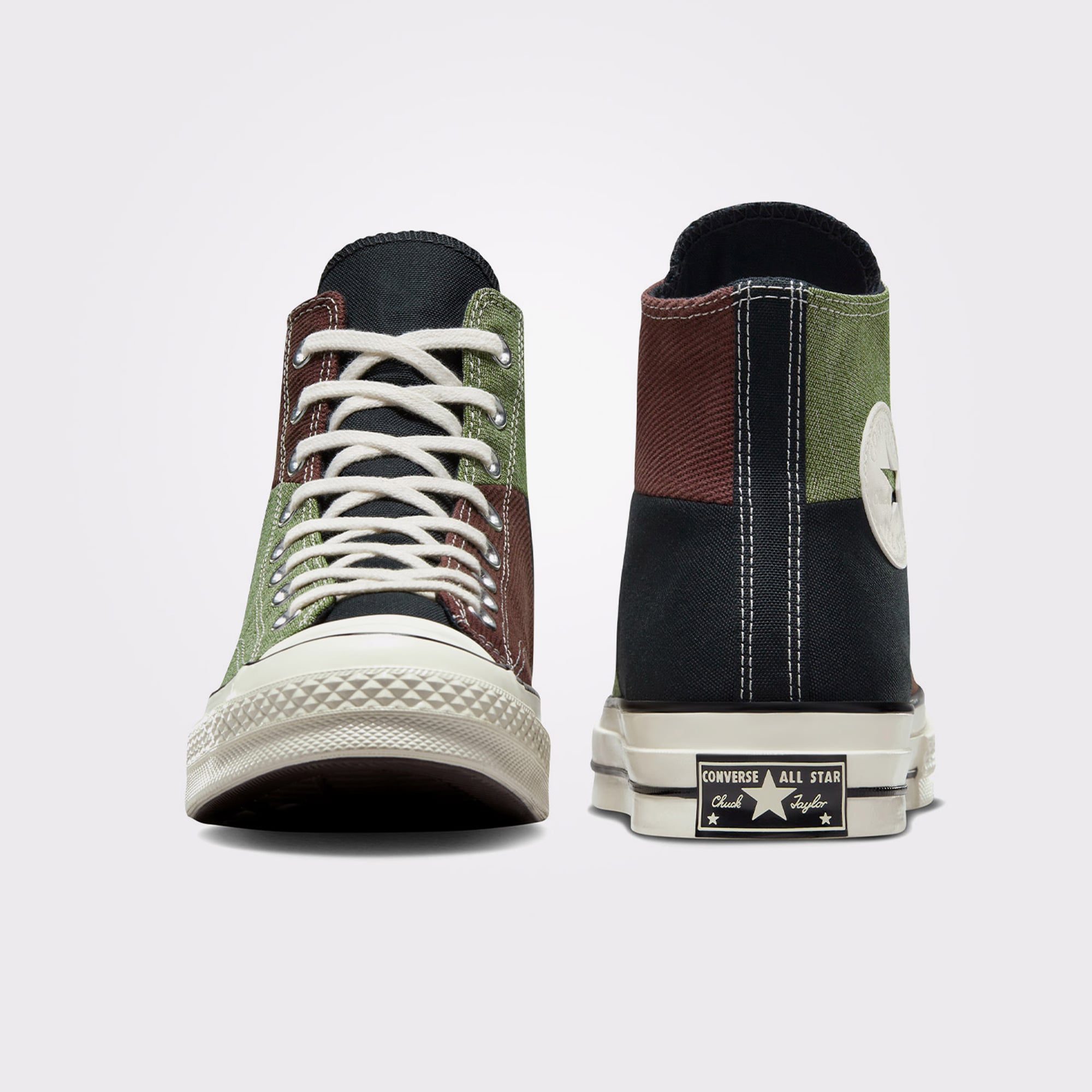 Converse Converse Chuck 70 Crafted Patchwork Unisex Renkli Sneaker | FashFed Renkli - 4. görsel
