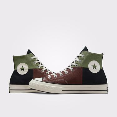  Converse Chuck 70 Crafted Patchwork Unisex Renkli Sneaker