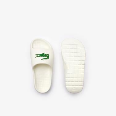  Lacoste Serve 2.0 Kadın Beyaz Terlik
