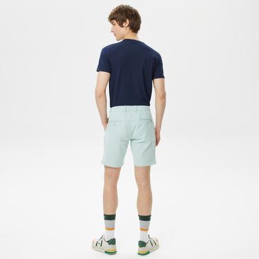  Erkek Regular Fit Mavi Bermuda