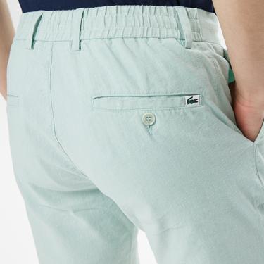  Erkek Regular Fit Mavi Bermuda