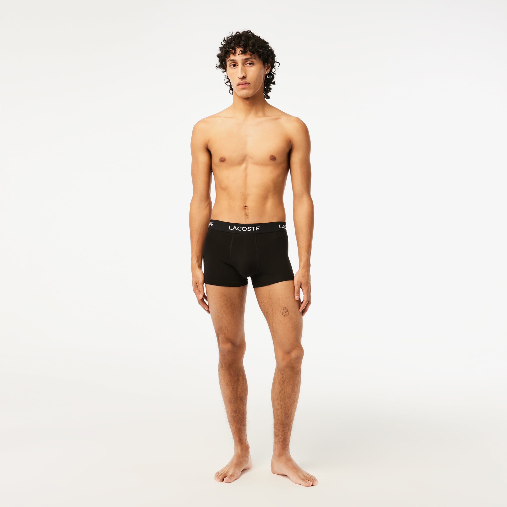  Lacoste Core Erkek 5'li Siyah Boxer