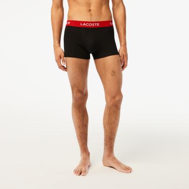  Lacoste Core Erkek 5'li Siyah Boxer