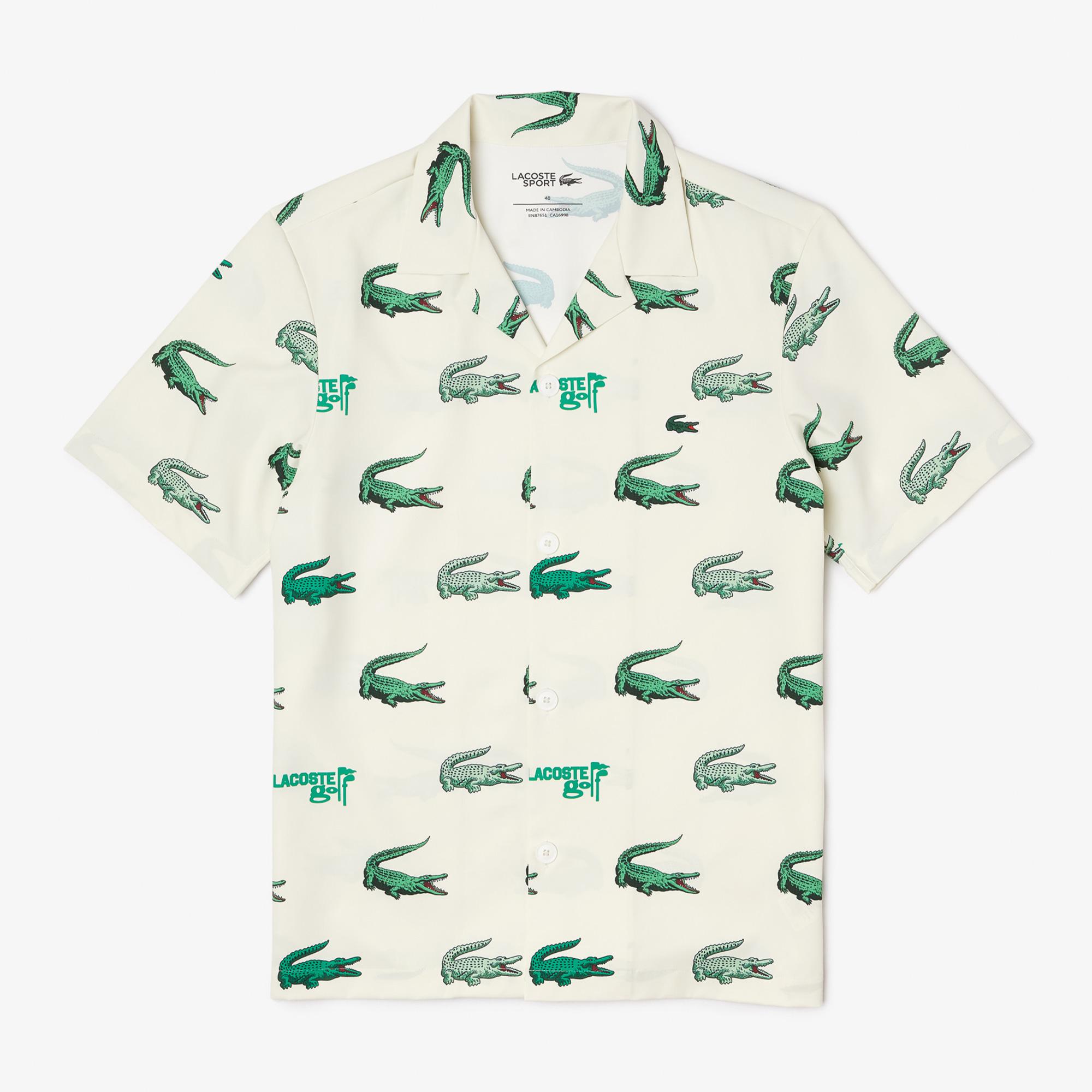 Golf Erkek Beyaz Gömlek