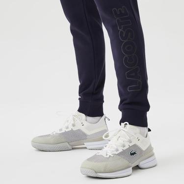  Erkek Slim Fit  Baskılı Lacivert Eşofman Altı