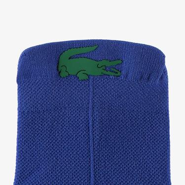  Lacoste Erkek Renk Bloklu Mavi Çorap