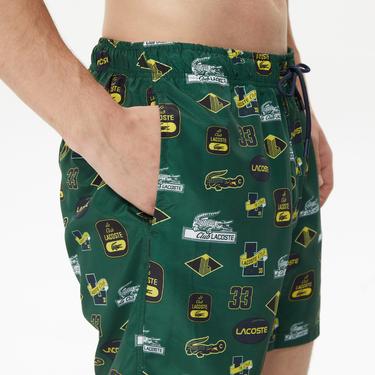  Core Erkek Yeşil Deniz Şortu