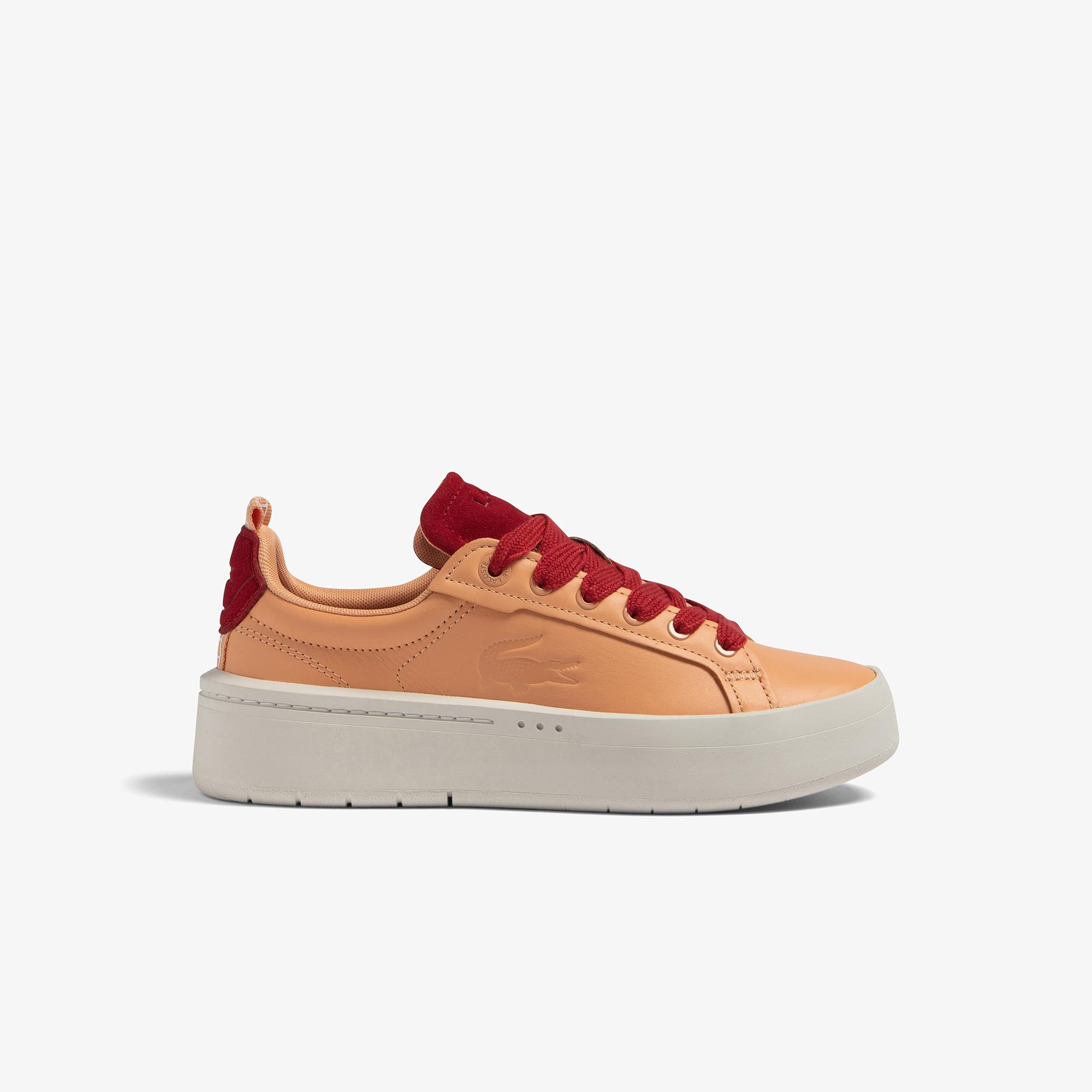 Lacoste Carnaby Platform Kadın Turuncu Sneaker