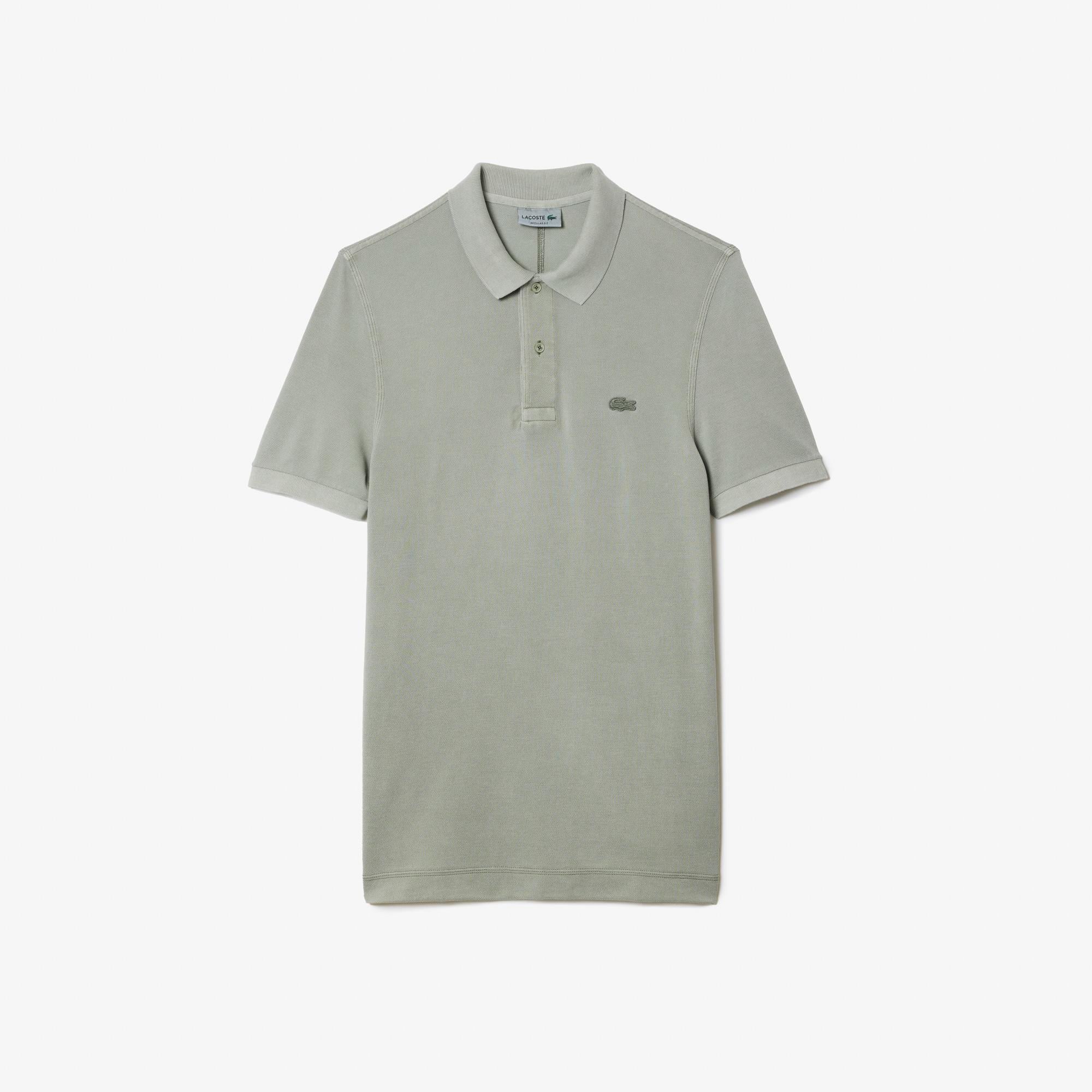 Erkek Regular Fit Yeşil Polo