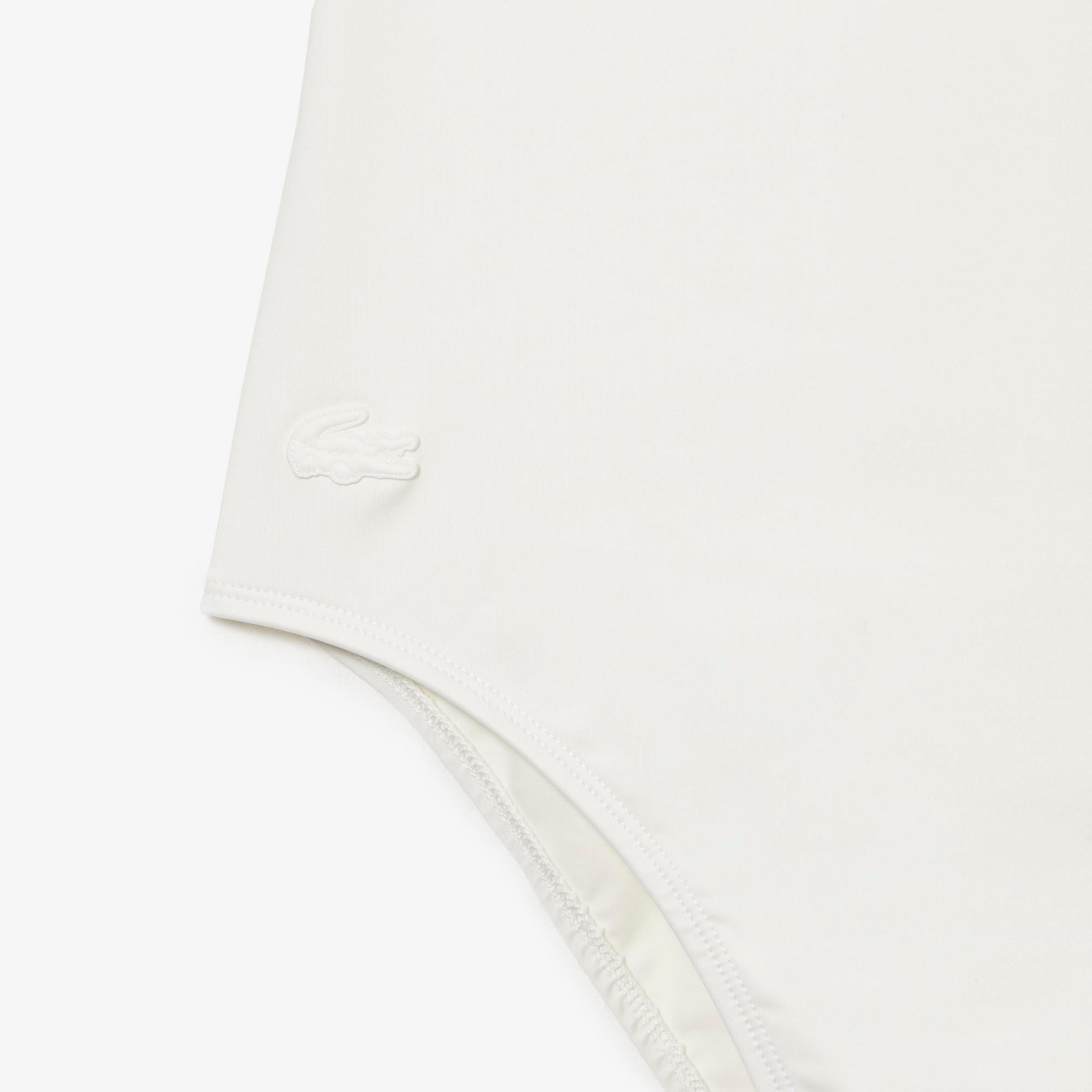 Kadın Baskılı Beyaz Mayo