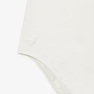  Kadın Baskılı Beyaz Mayo