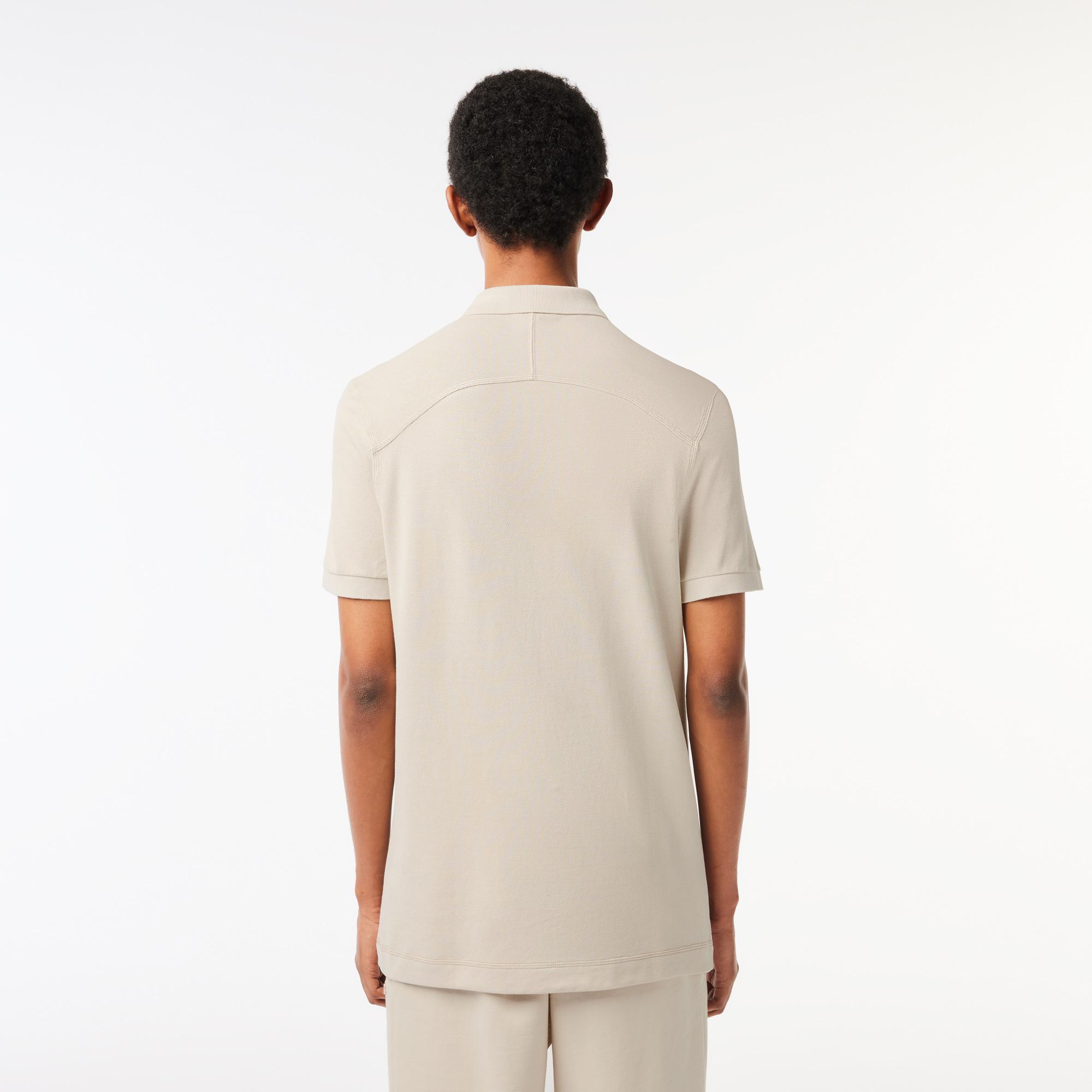 Erkek Regular Fit Bej Polo