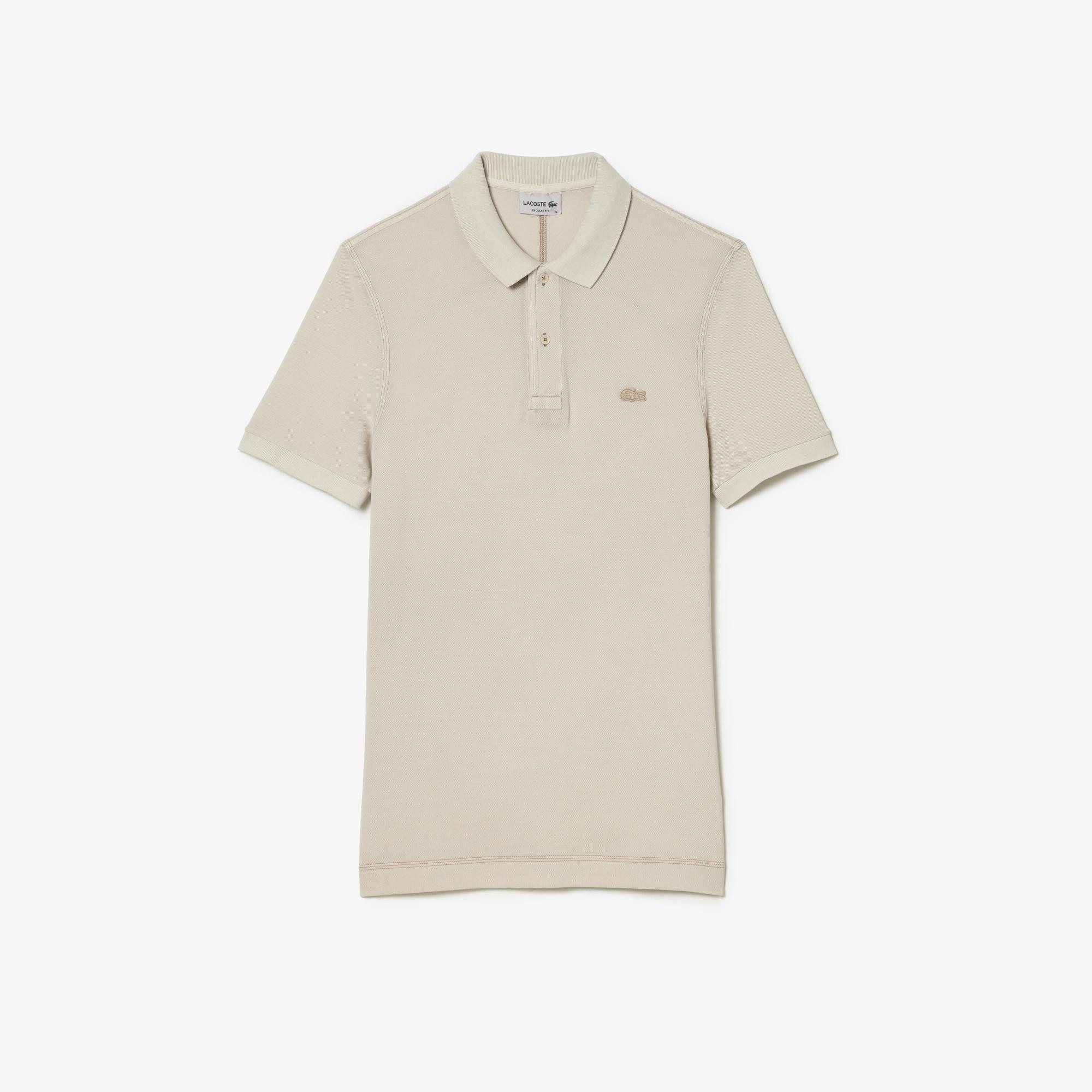 Erkek Regular Fit Bej Polo
