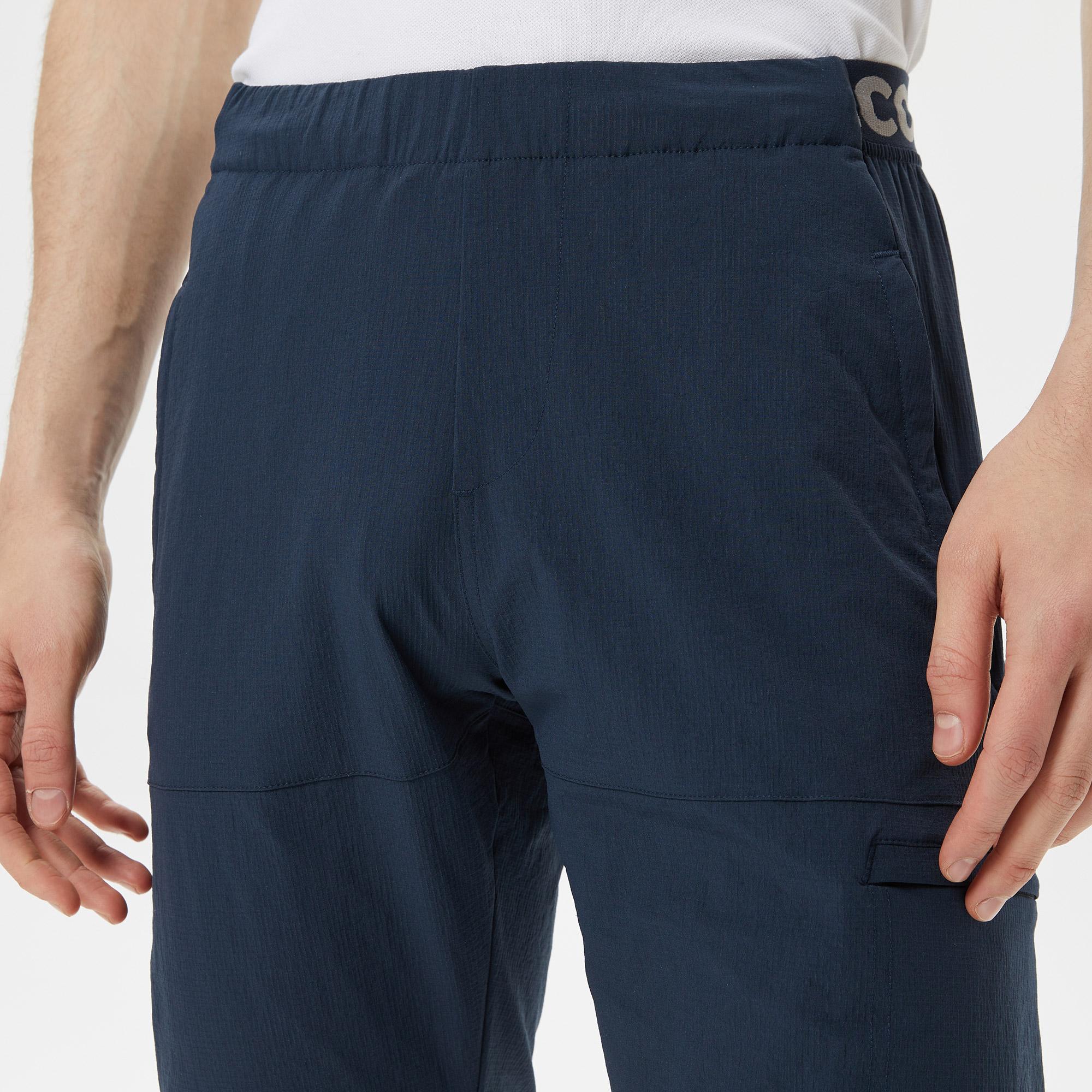 Erkek Slim Fit Lacivert Bermuda