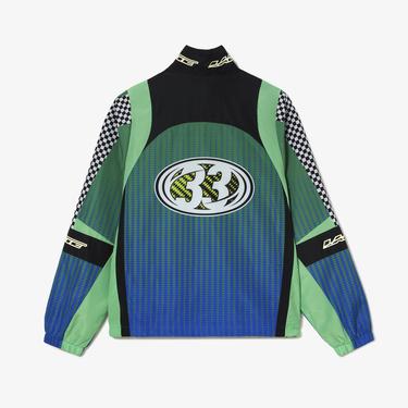  Active Erkek Dik Yaka Baskılı Yeşil Mont