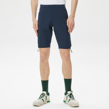  Erkek Slim Fit Lacivert Bermuda