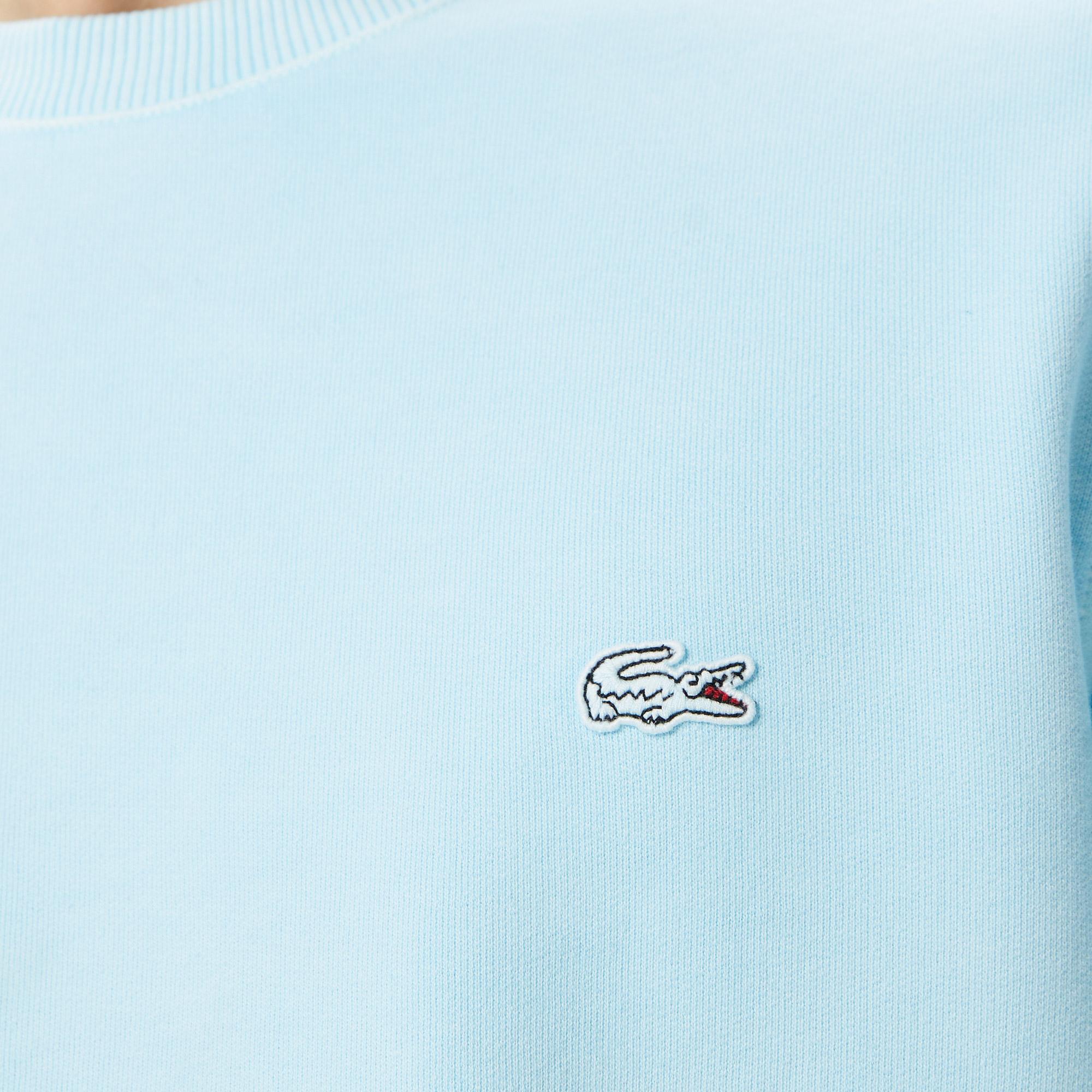 Lacoste Erkek Regular Fit Bisiklet Yaka Organik Pamuk Mavi Sweatshirt