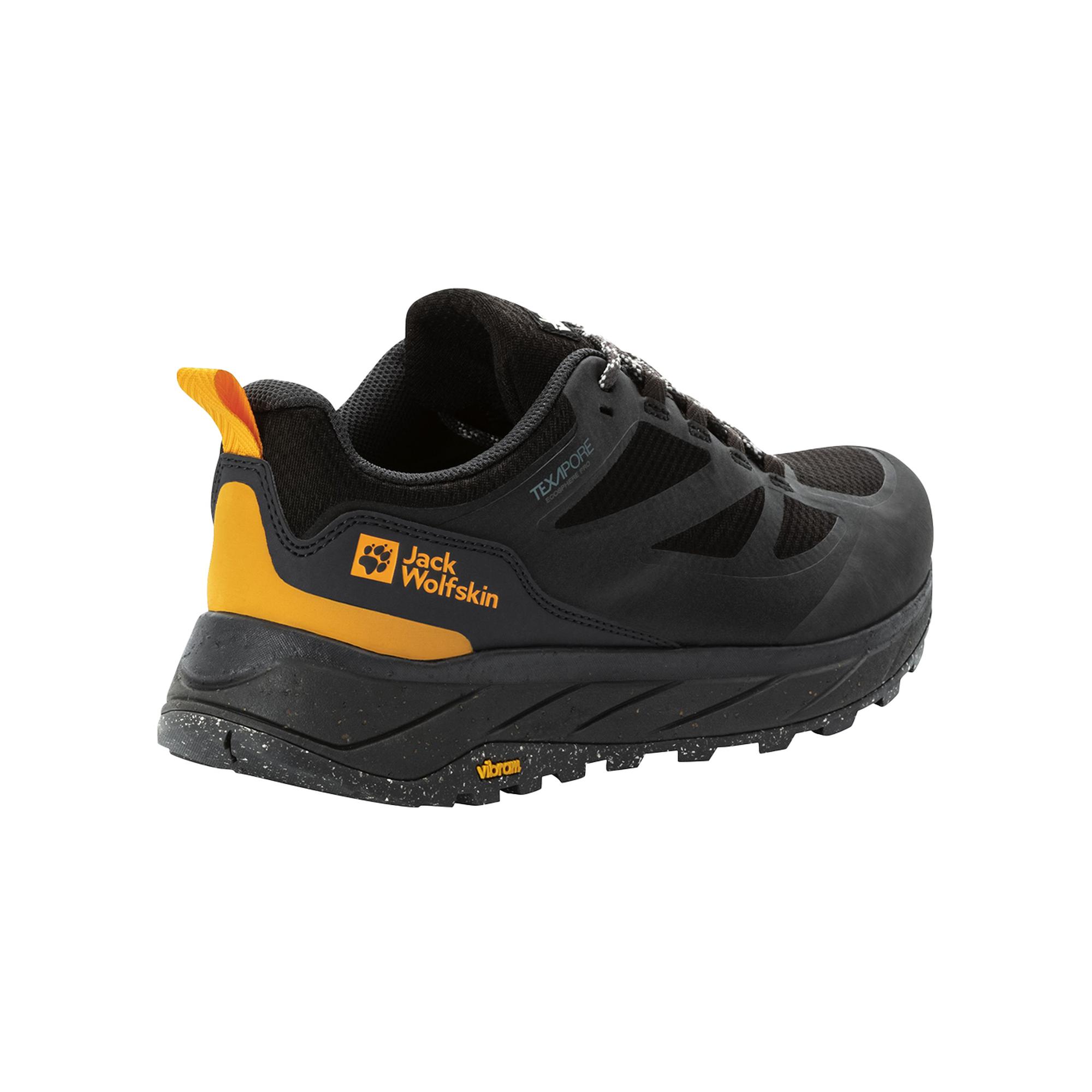 Jack Wolfskin Terraventure Texapore Low Erkek Siyah Outdoor Ayakkabı