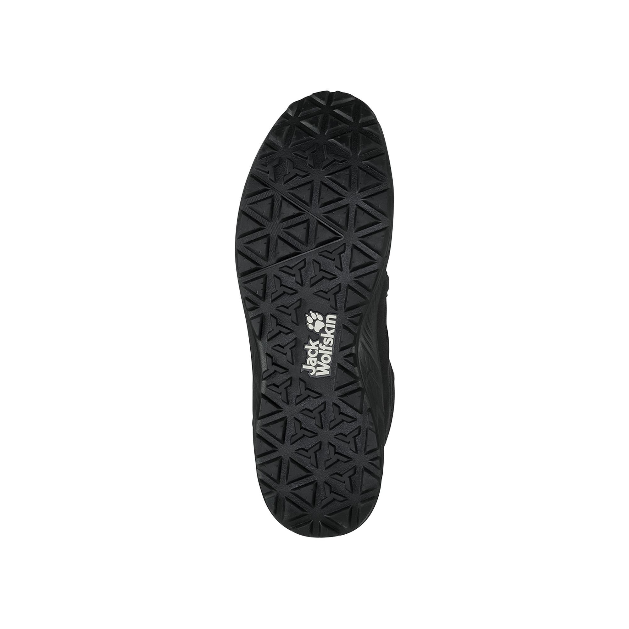 Jack Wolfskin Woodland 2 Texapore Mid Erkek Siyah Bot