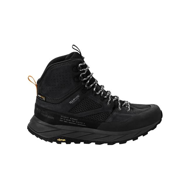  Jack Wolfskin Terraquest Texapore Mid Erkek Siyah Bot