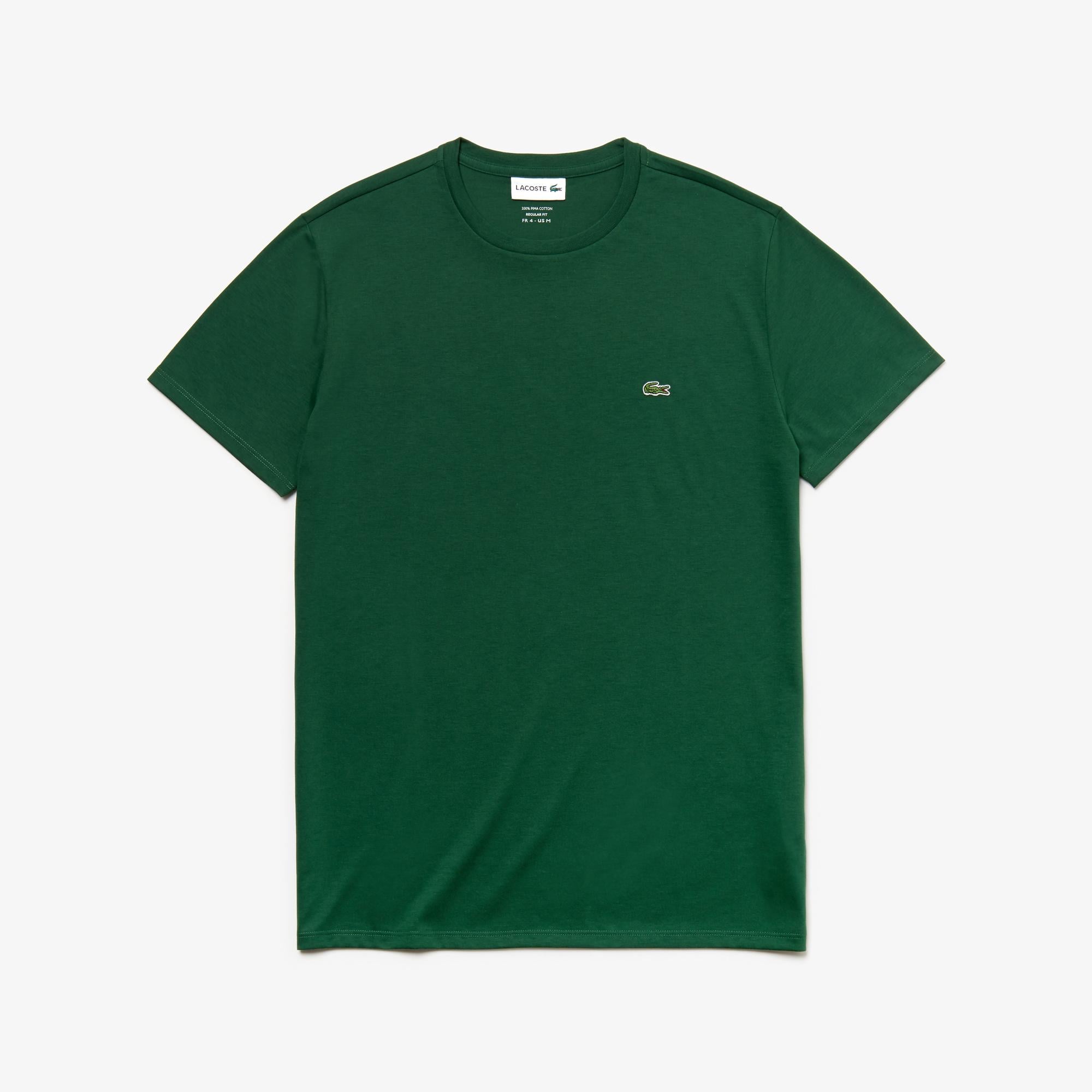 Lacoste Slim Fit Erkek Yeşil T-Shirt