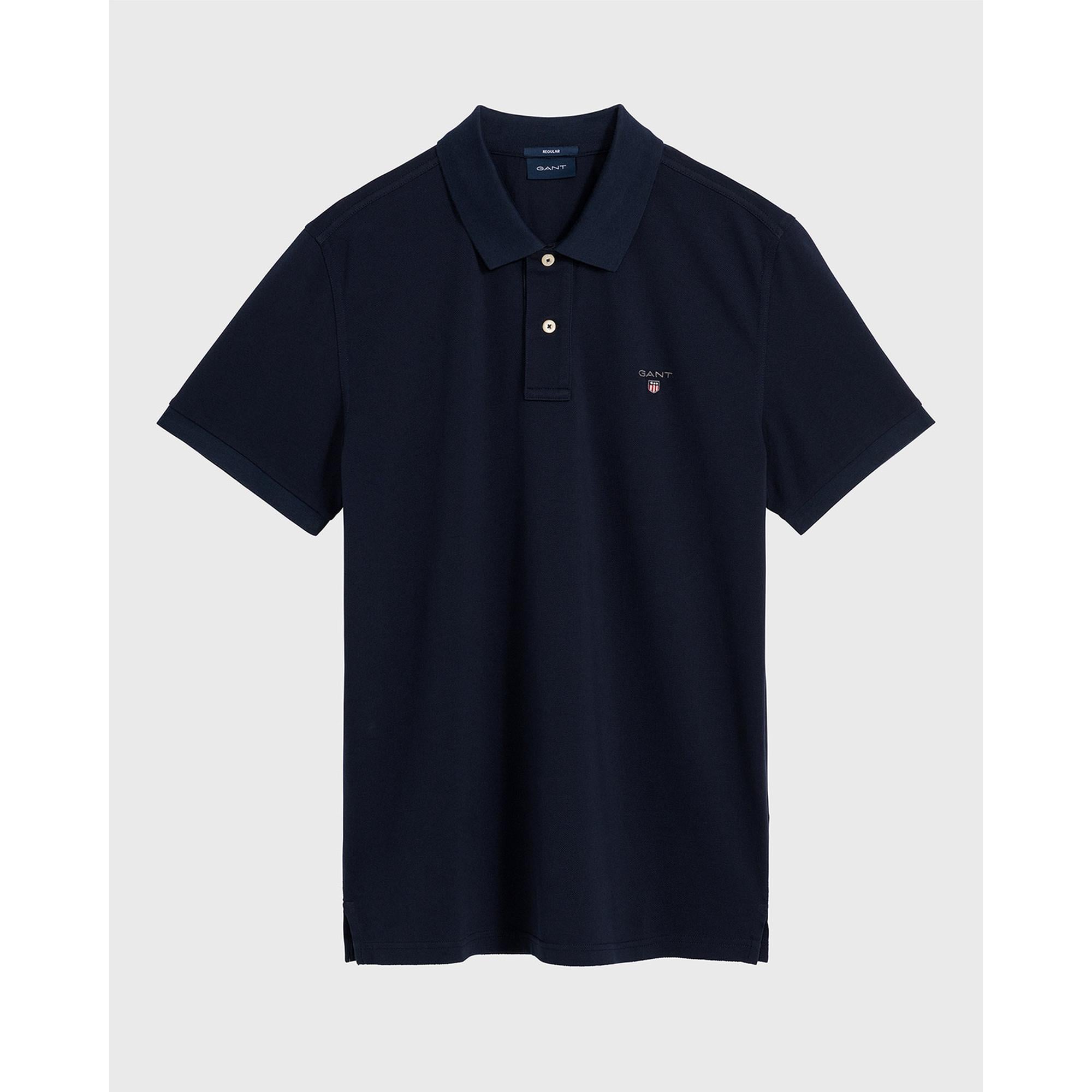 GANT Erkek Lacivert Regular Fit Polo