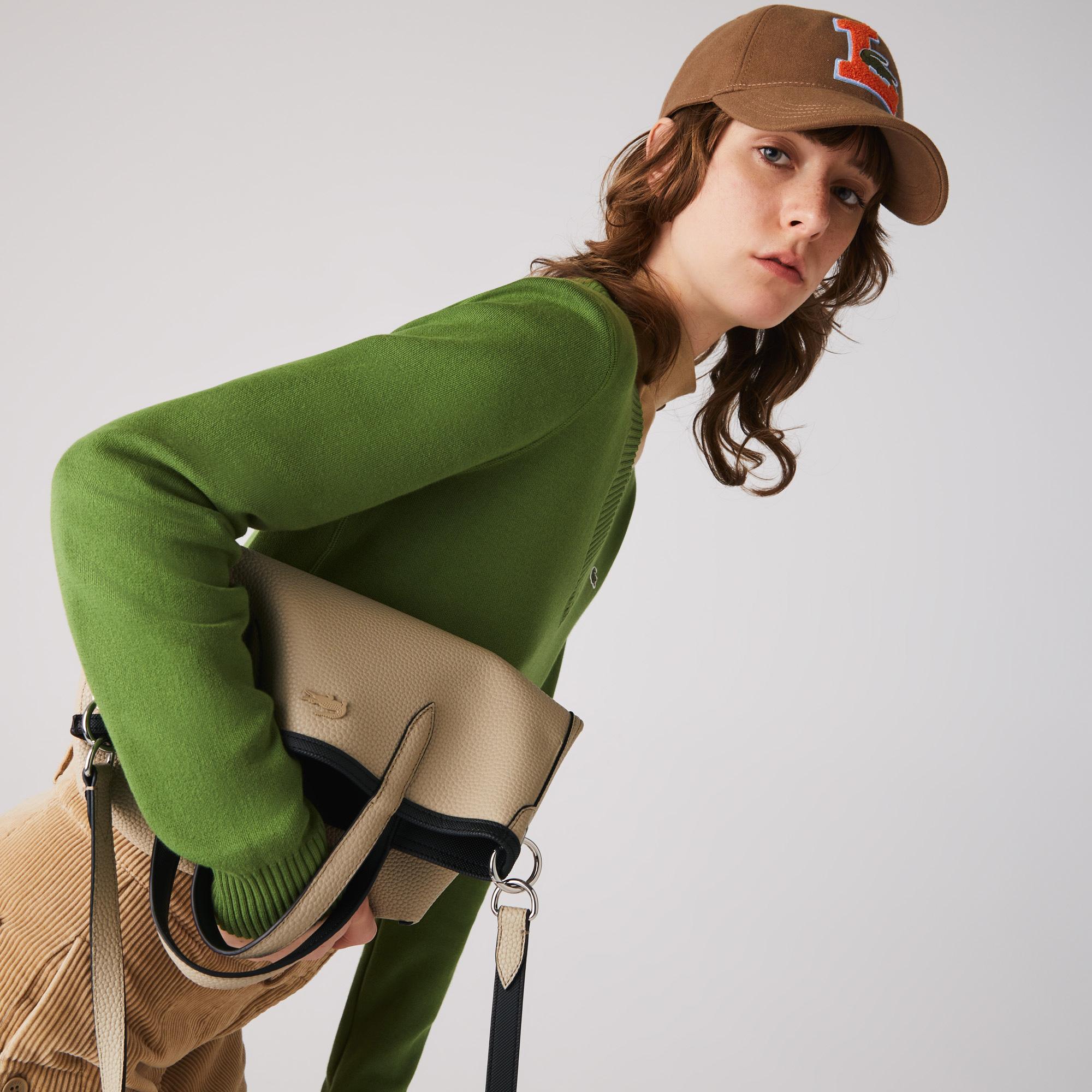 Lacoste Anna Kadın Çift Taraflı Siyah Omuz Çantası