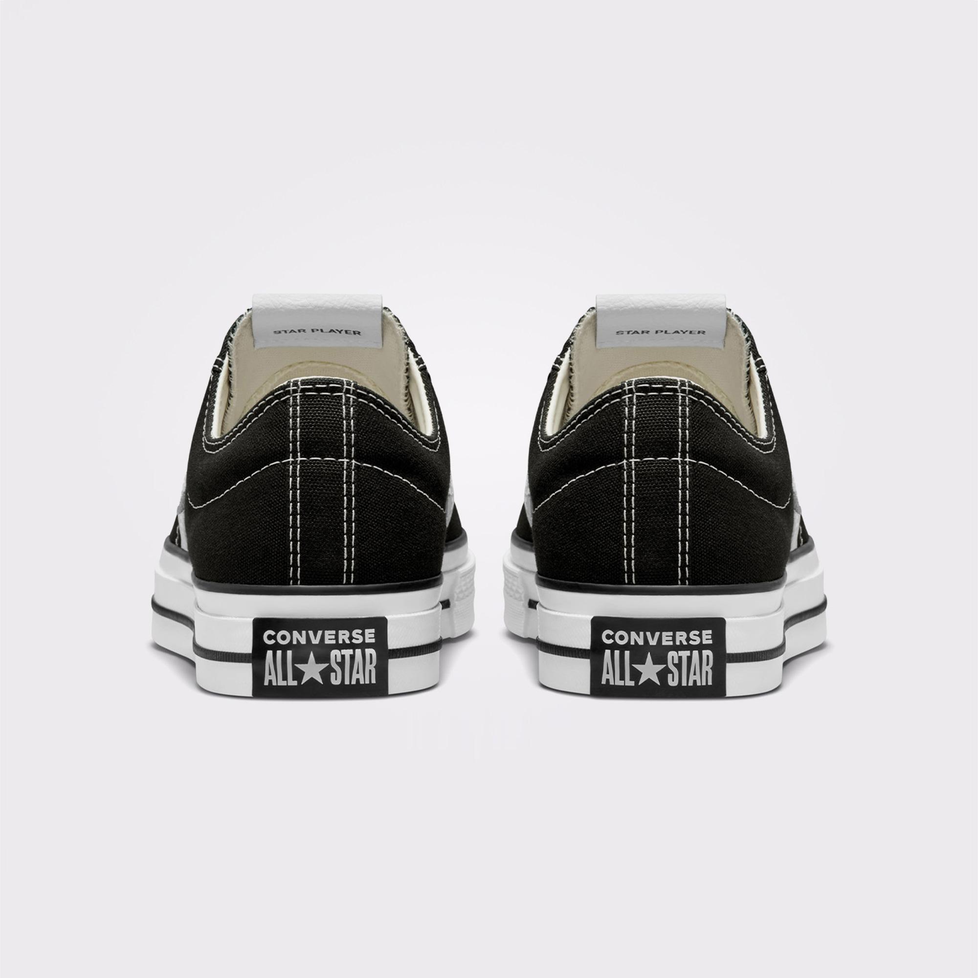 Converse Star Player 76 Premium Canvas Unisex Siyah Sneaker