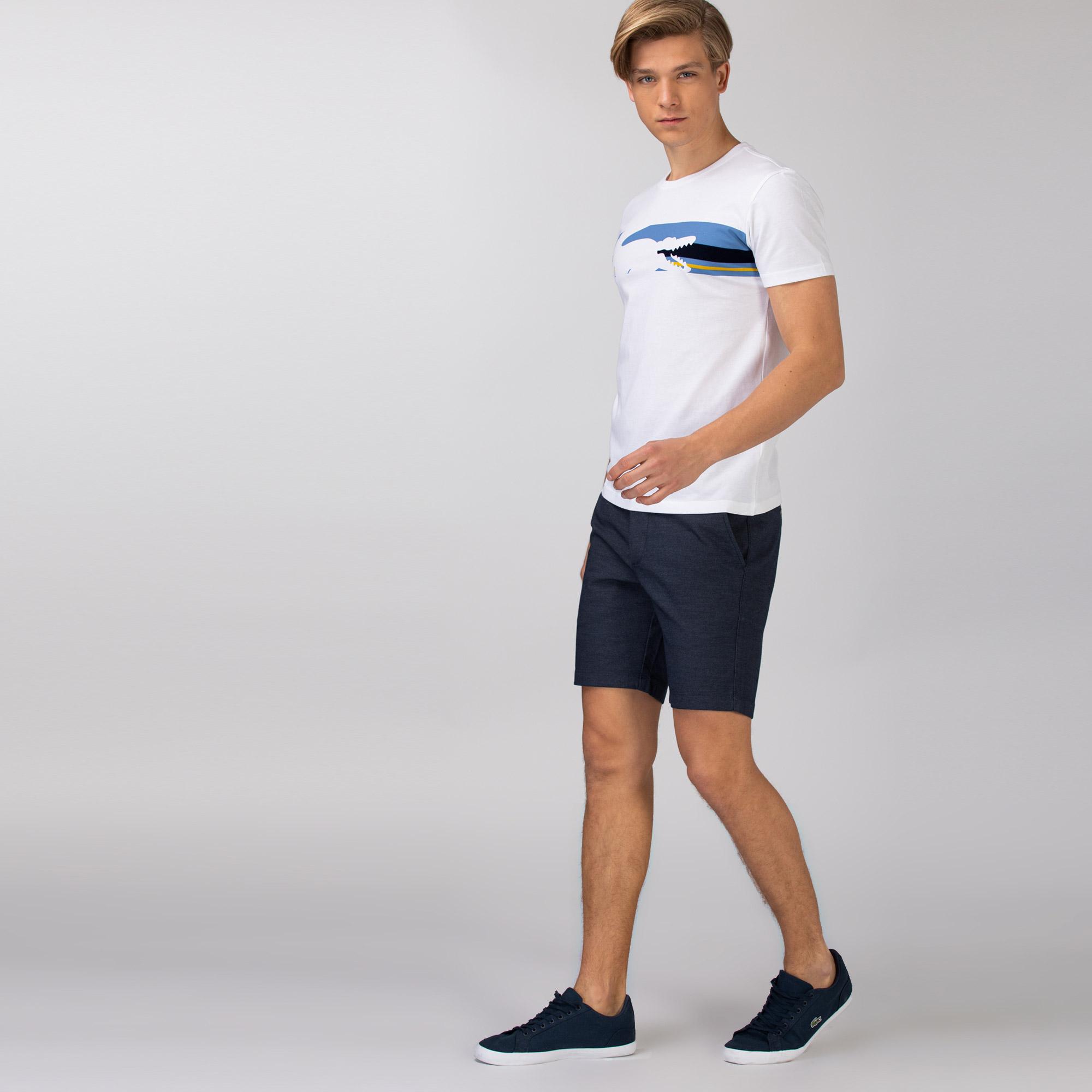 Lacoste Erkek Slim Fit Lacivert Bermuda Şort