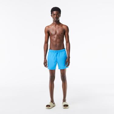  Lacoste Erkek Mavi Mayo Şort