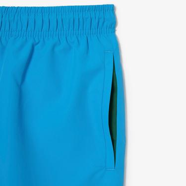  Lacoste Erkek Mavi Mayo Şort