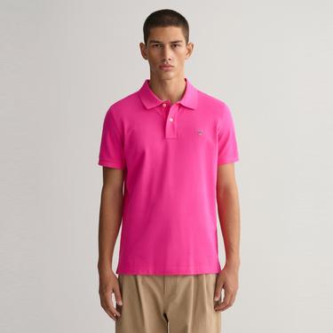  GANT Erkek Pembe Regular Fit Polo