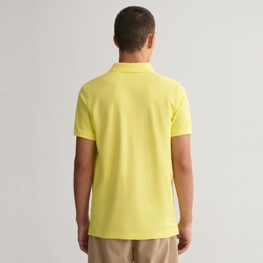  GANT Erkek Sarı Regular Fit Polo