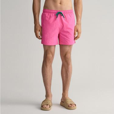  GANT Erkek Pembe Classic Fit Mayo Şort