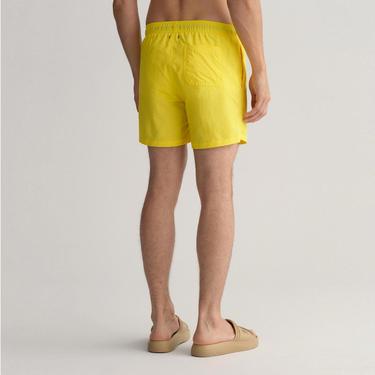 GANT Erkek Sarı Classic Fit Mayo Şort