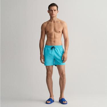  GANT Erkek Mavi Classic Fit Mayo Şort
