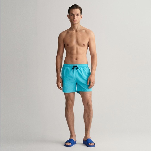  GANT Erkek Mavi Classic Fit Mayo Şort