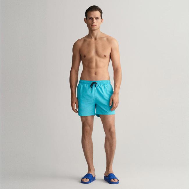  GANT Erkek Mavi Classic Fit Mayo Şort