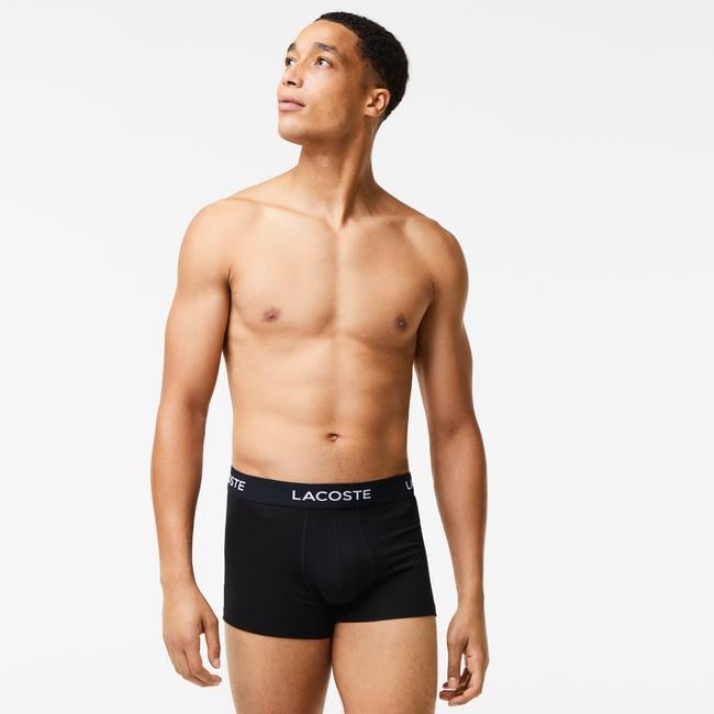  Lacoste Core Erkek 5'li Siyah Boxer