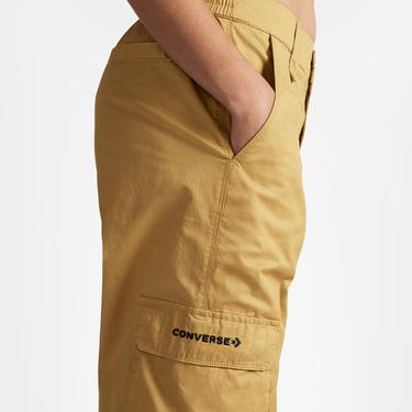  Converse Relaxed Cargo Kadın Hardal Pantolon