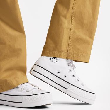  Converse Relaxed Cargo Kadın Hardal Pantolon
