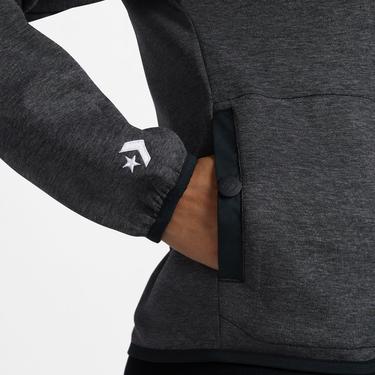  Converse Popover 1/2 Zip Kadın Siyah Sweatshirt