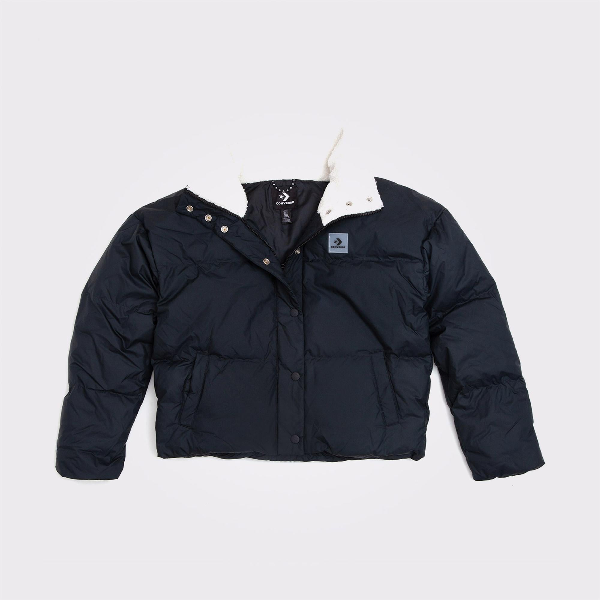 Converse Down Puffer Kadın Siyah Mont