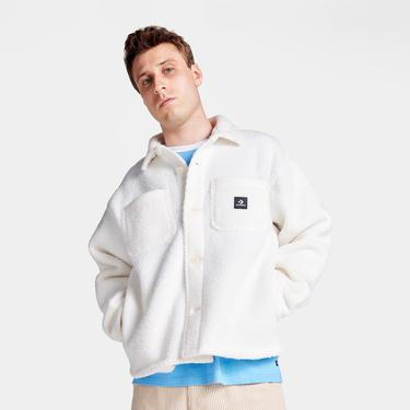  Converse Sherpa Seasonal Erkek Beyaz Ceket