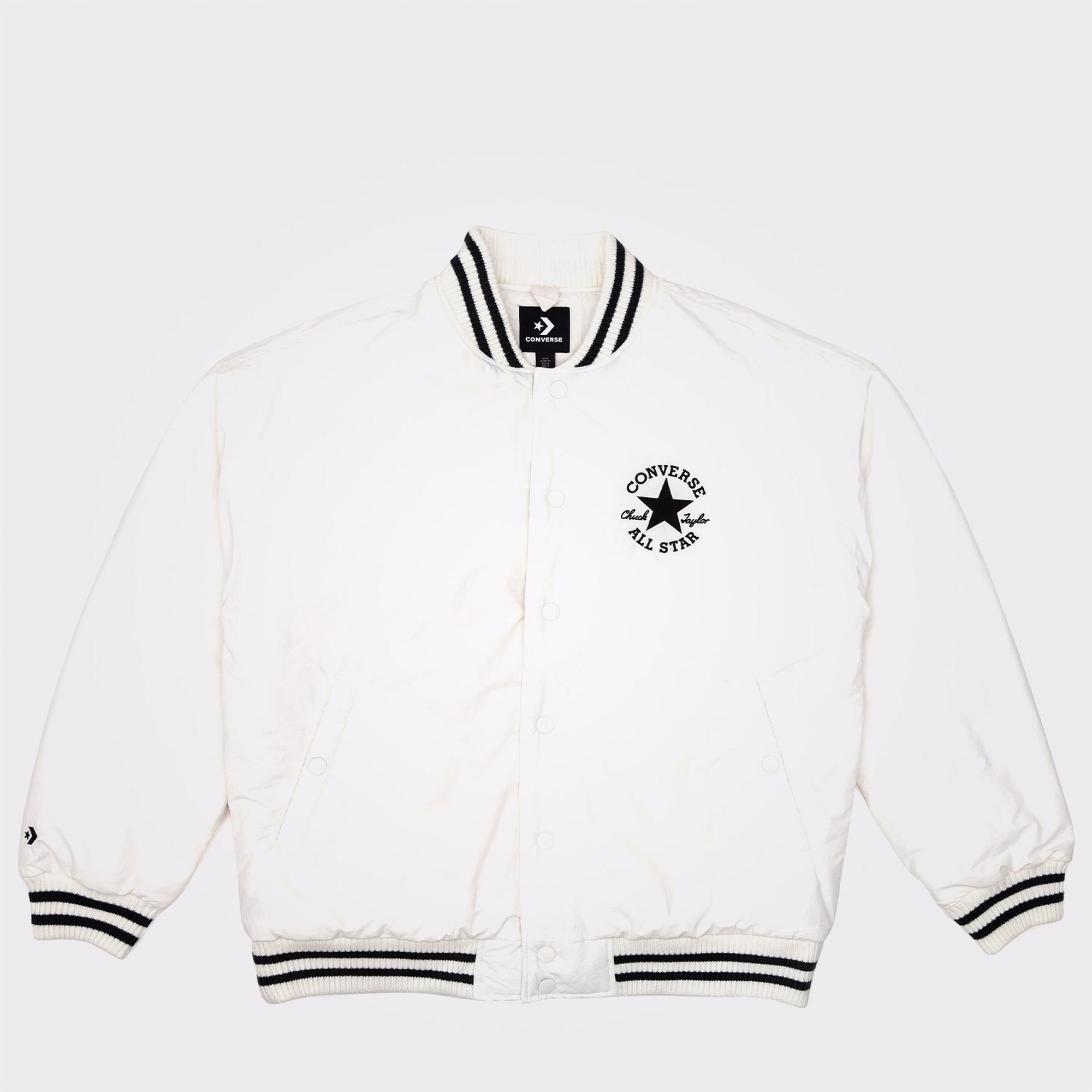 Converse All Star Varsity Padded Erkek Beyaz Ceket