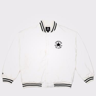  Converse All Star Varsity Padded Erkek Beyaz Ceket