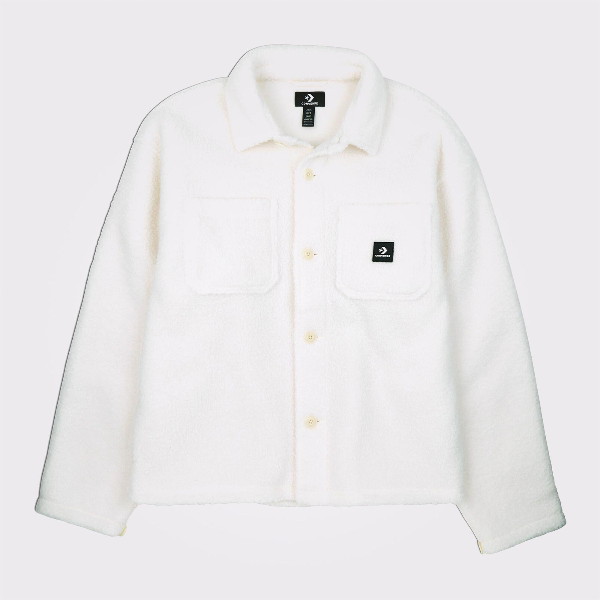 Converse Sherpa Seasonal Erkek Beyaz Ceket