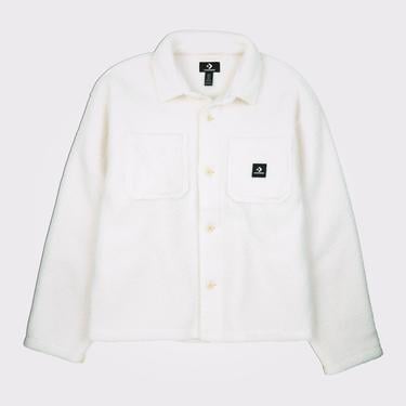  Converse Sherpa Seasonal Erkek Beyaz Ceket